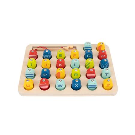 Игровой набор Tooky Toy Магнитный Рыбалка с алфавитом TH934