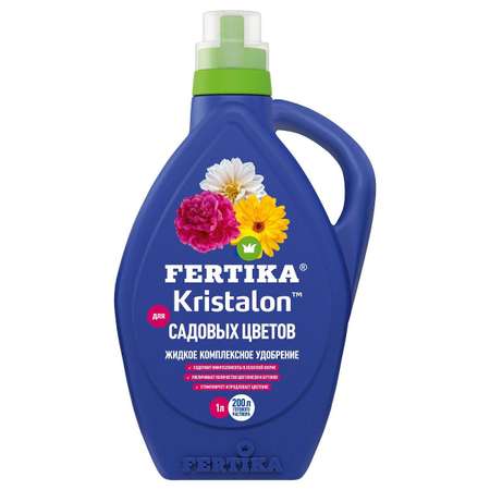 Комплексное удобрение FERTIKA Kristalon для садовых цветов 1 л