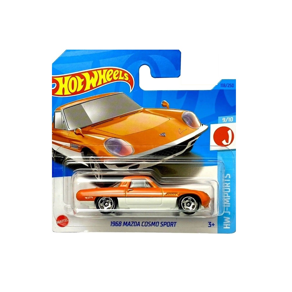 Автомобиль Hot Wheels Mazda Cosmo Sport 1968 1:64 65327 - фото 2