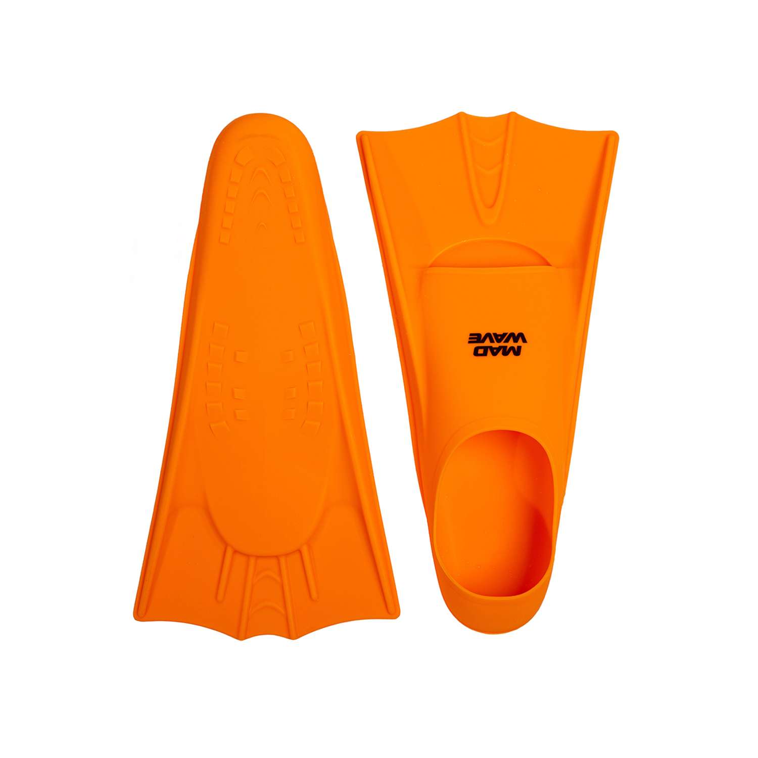 Ласты для плавания Mad Wave Flippers р.25-29 3XS Orange - фото 2