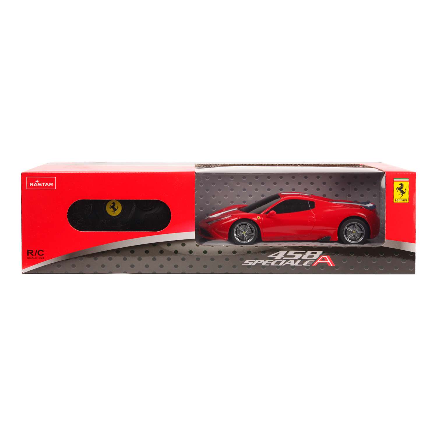 Машина Rastar РУ 1:24 Ferrari 458 Красная 71900 - фото 2