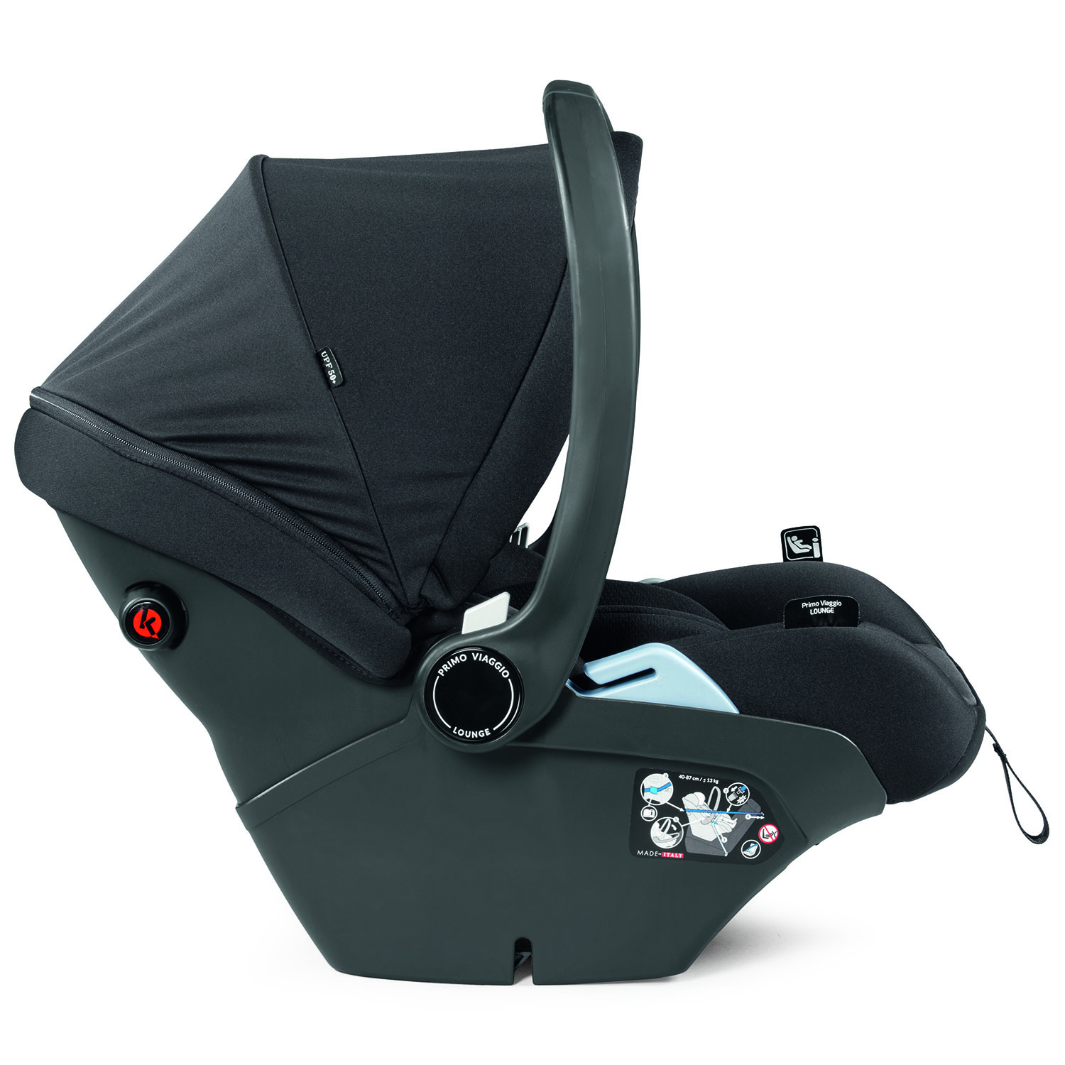 Автокресло Peg-Perego Primo Viaggio Lounge Onyx - фото 10