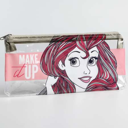 Пенал Disney MAKE it UP Принцессы Ариель плоский Disney