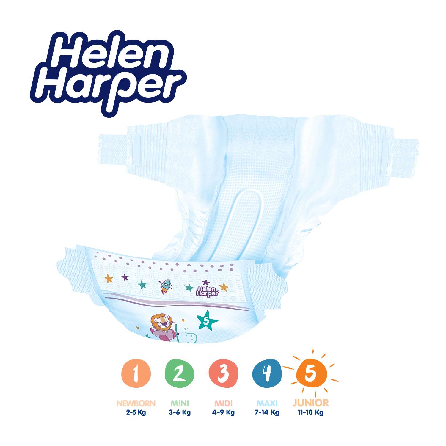 Подгузники Helen Harper Junior 11-18 кг 68шт - фото 3