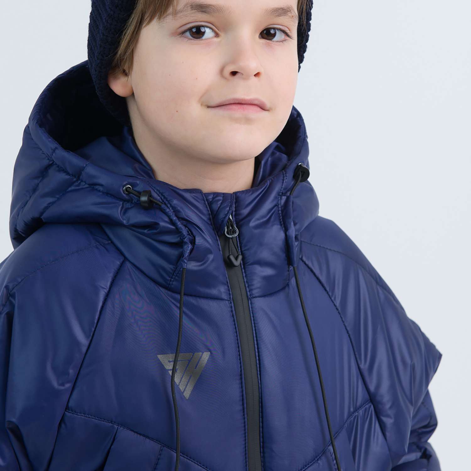 Куртка Sherysheff Куртка В21131 Темно-синий - фото 10