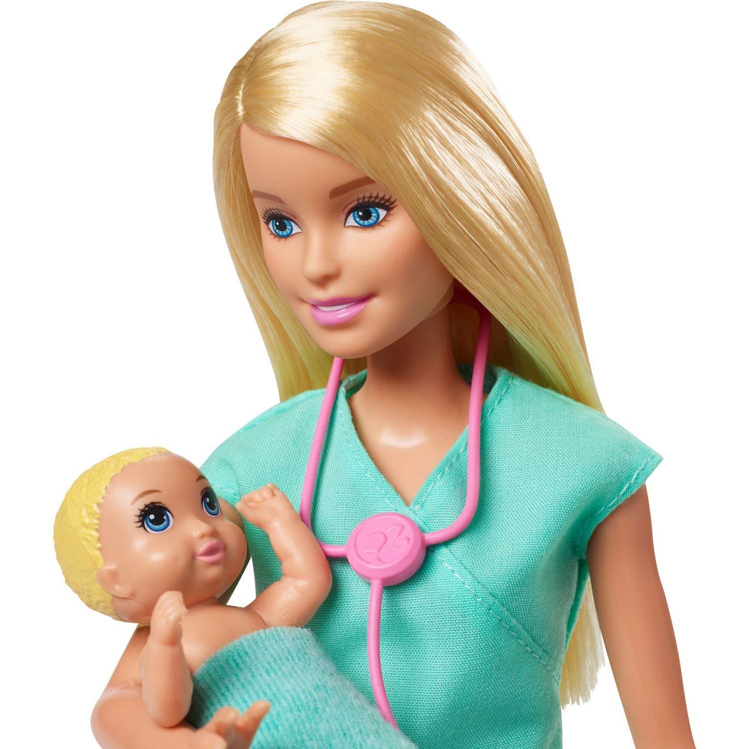 Набор игровой Barbie Кем быть Детский доктор Блондинка GKH23 DHB63 - фото 6