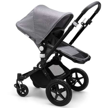 Коляска 2в1 Bugaboo Cameleon3 Plus Complete Black-Grey Melange 239165GM01