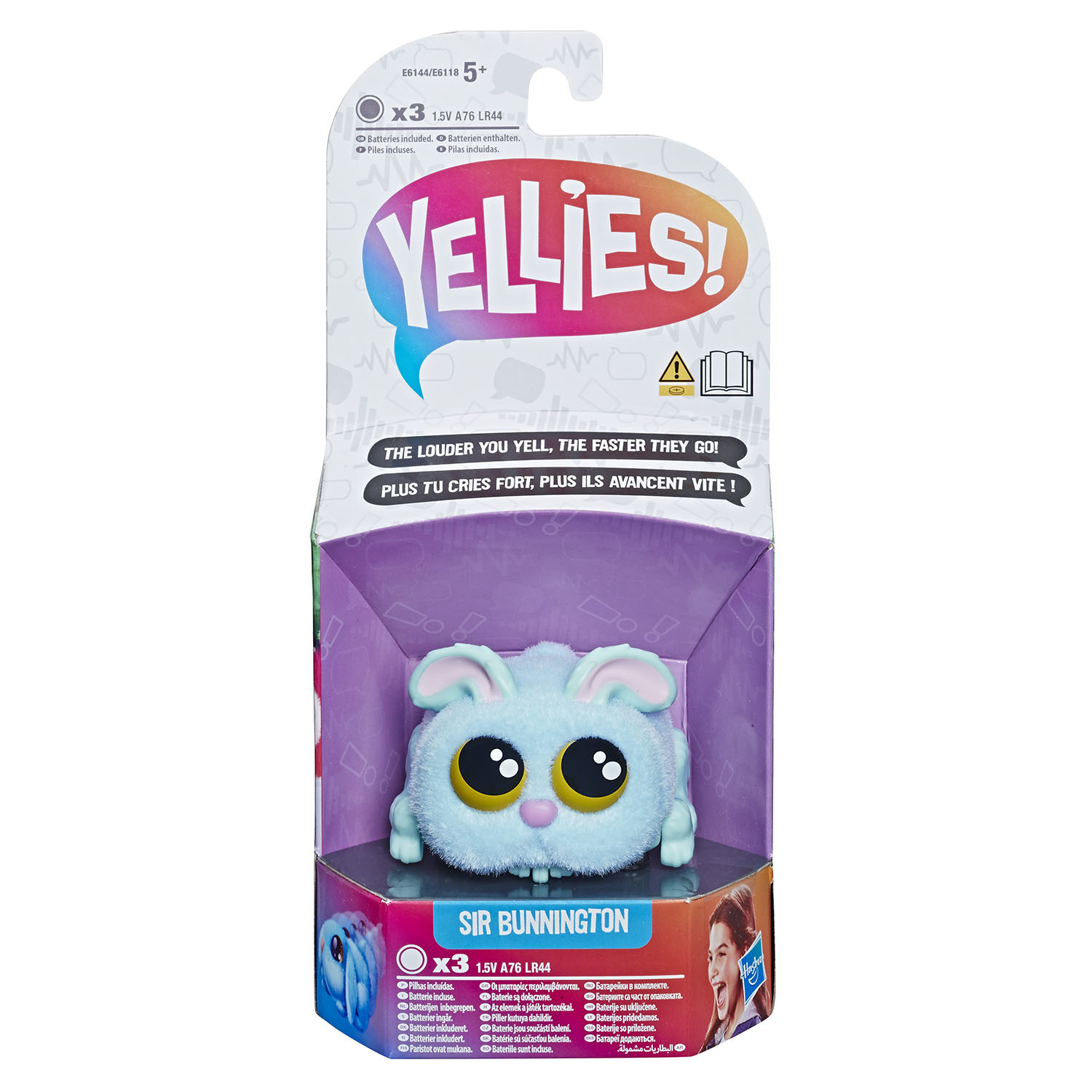 Игрушка Yellies (Yellies) Кролик Сэр Баннингтон интерактивный E6144EU4 - фото 2