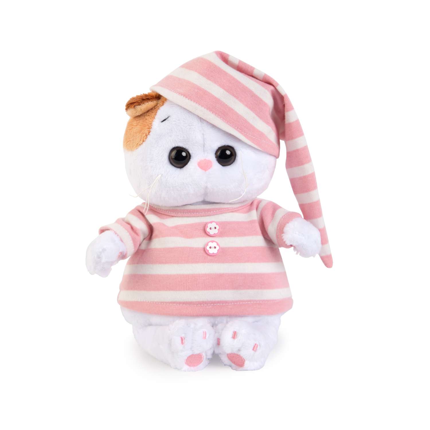 Мягкая игрушка BUDI BASA Ли-Ли baby в полосатой пижамке 20 см LB-005 - фото 2
