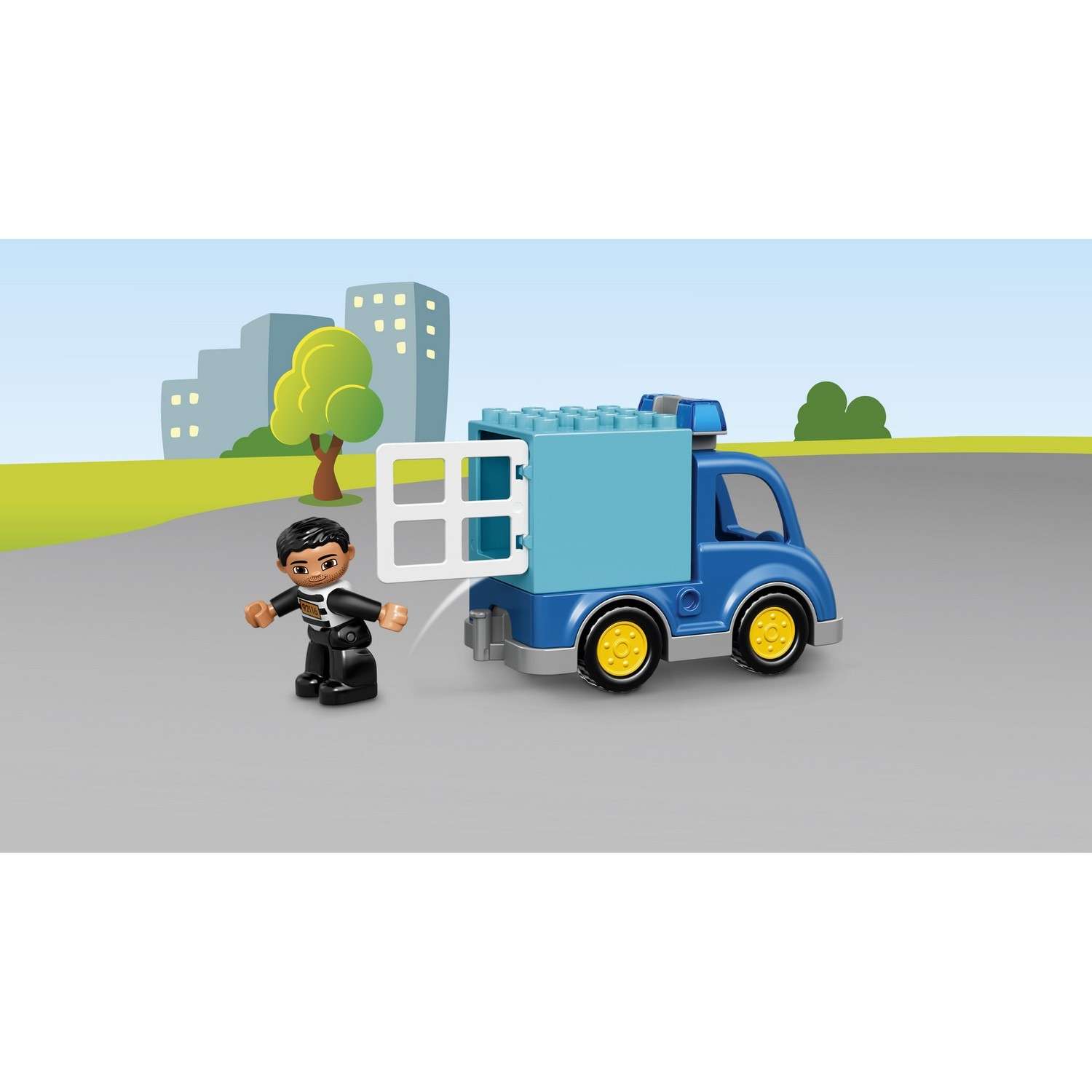 Конструктор LEGO DUPLO Town Полицейский патруль (10809) - фото 6