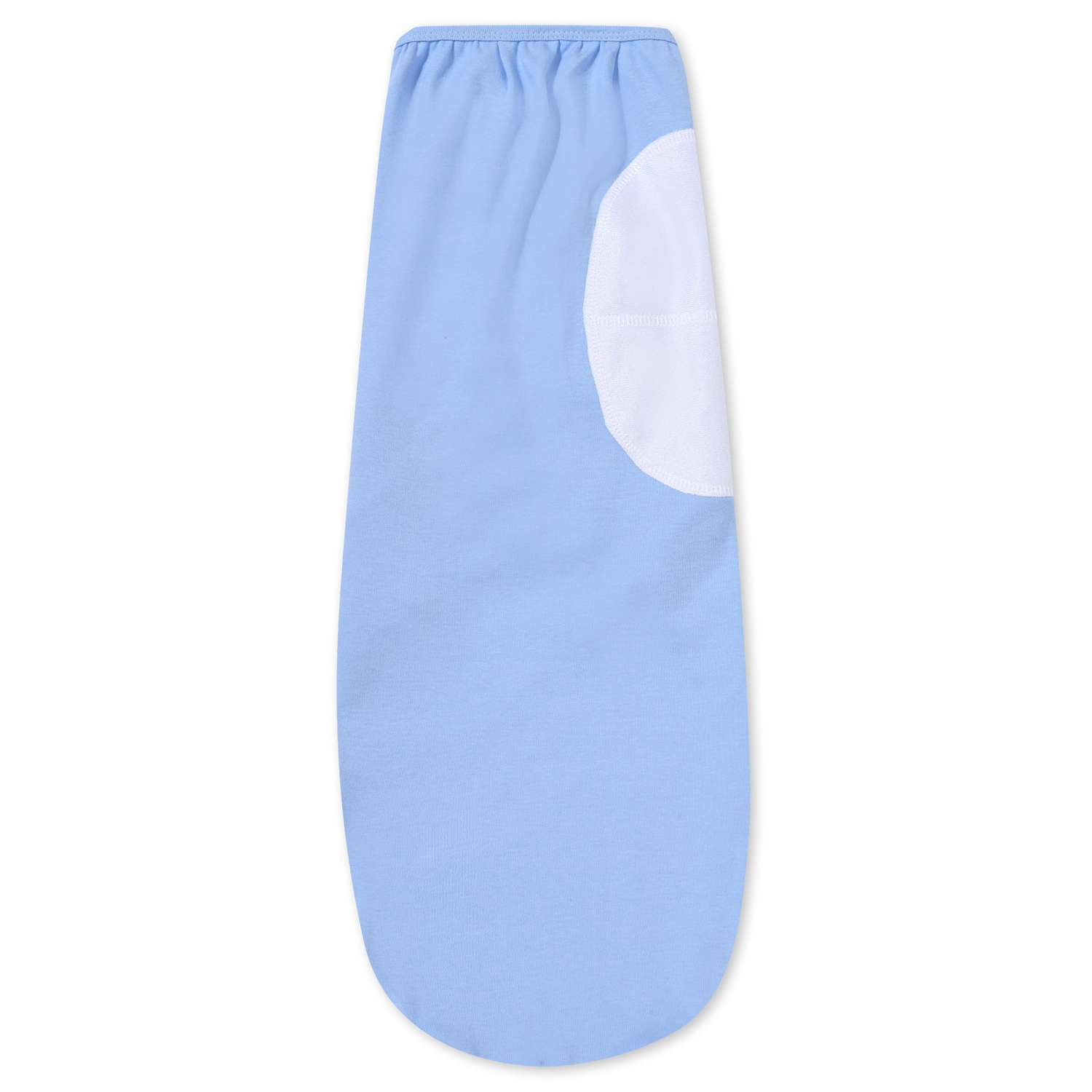 Пеленка Pecorella SwaddleFun на липучках M 2.5-6.5кг Ocean Blue - фото 4