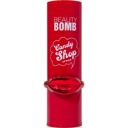 Бальзам для губ Beauty Bomb 03 Shimmer Kiss красный с блестками