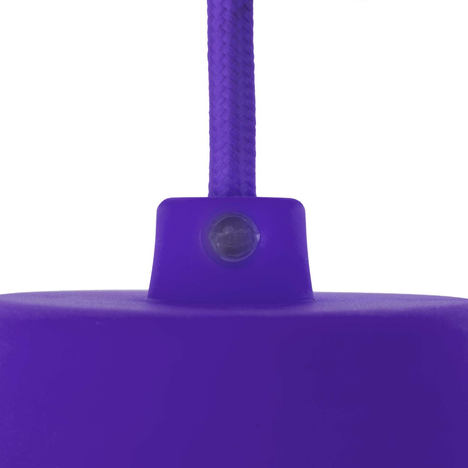 Патрон силиконовый REXANT E27 со шнуром 1 м фиолетовый - фото 5