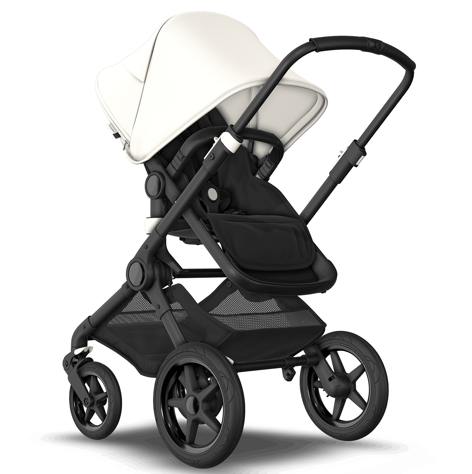 Коляска 2в1 Bugaboo Fox2 Complete Black Black-Fresh White - фото 5