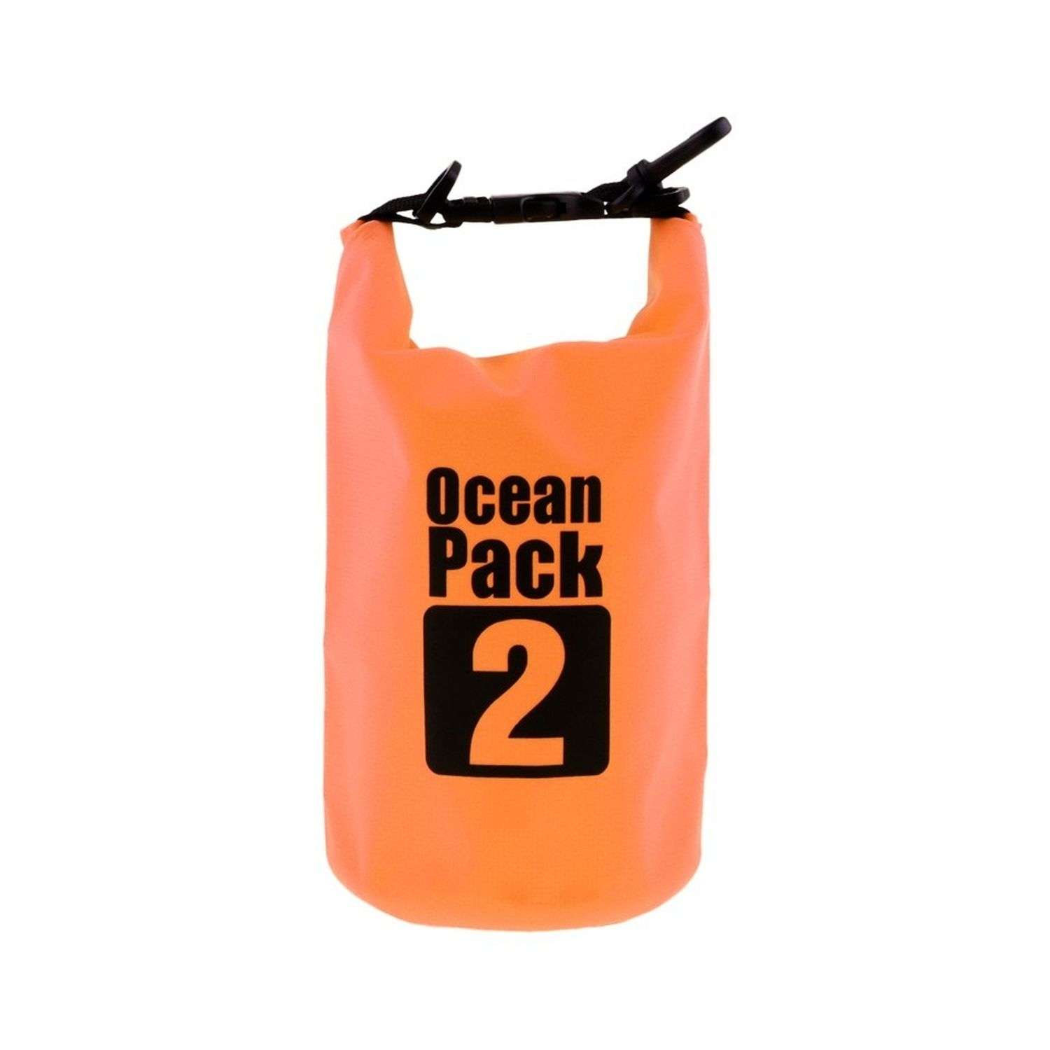 Сумка-мешок Seichi водонепроницаемая оранжевая 2 л - фото 1