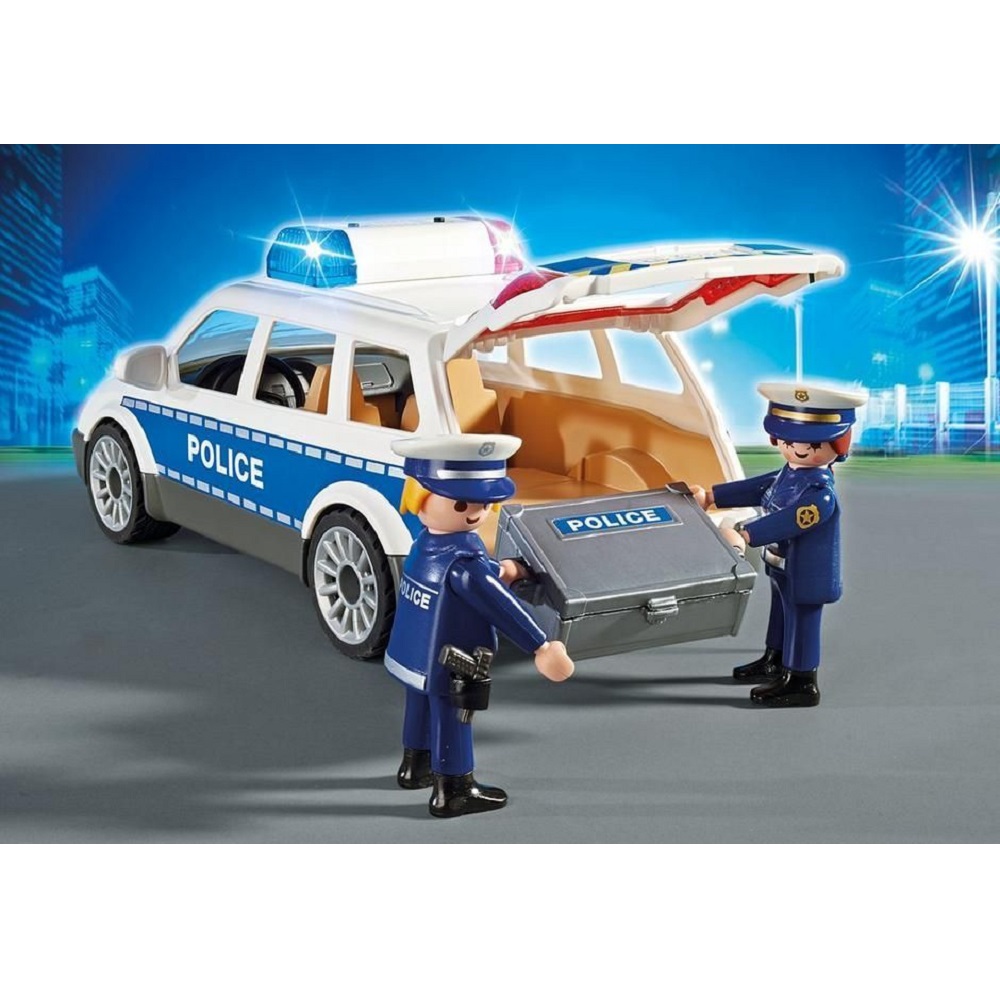 Конструктор Playmobil полицейская машина со светом и звуком - фото 3