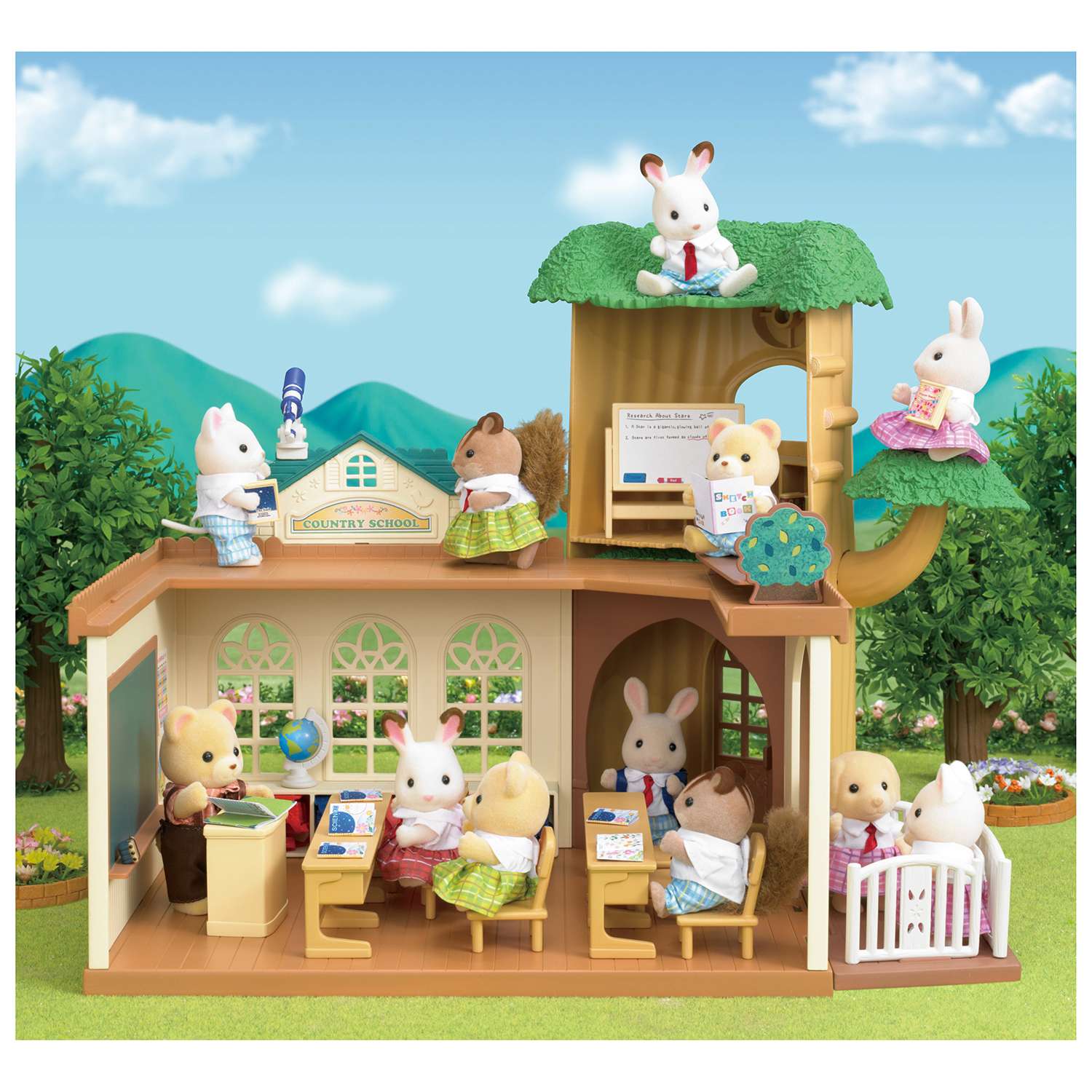 Набор Sylvanian Families Лесная Школа (5105) - фото 5