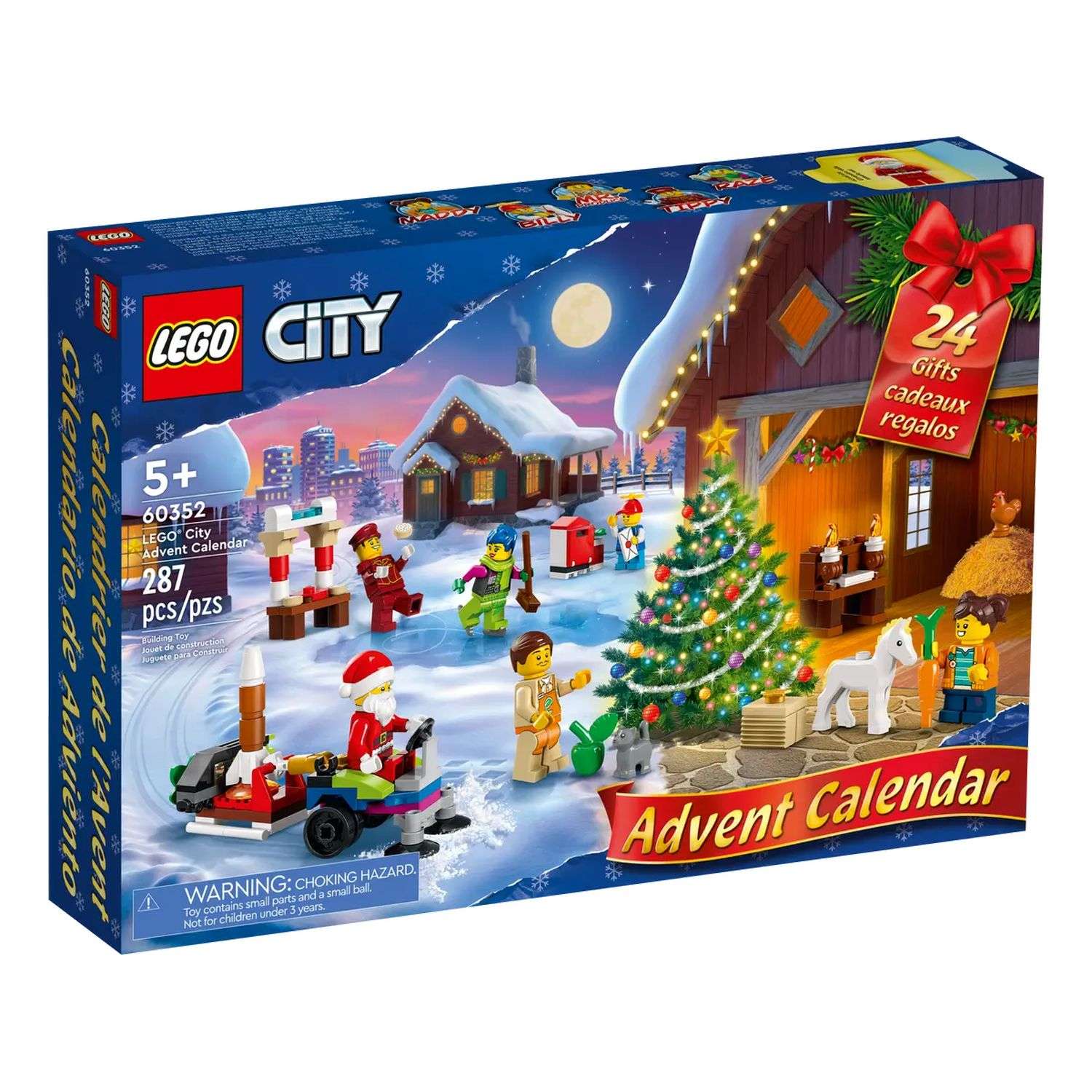 Конструктор LEGO City Advent Calendar 60352 - фото 1