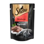 Корм влажный для кошек Sheba 80г Цельные кусочки ягнёнок