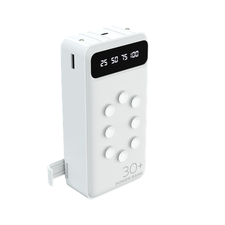 Power bank More Choice PB42S-30 White