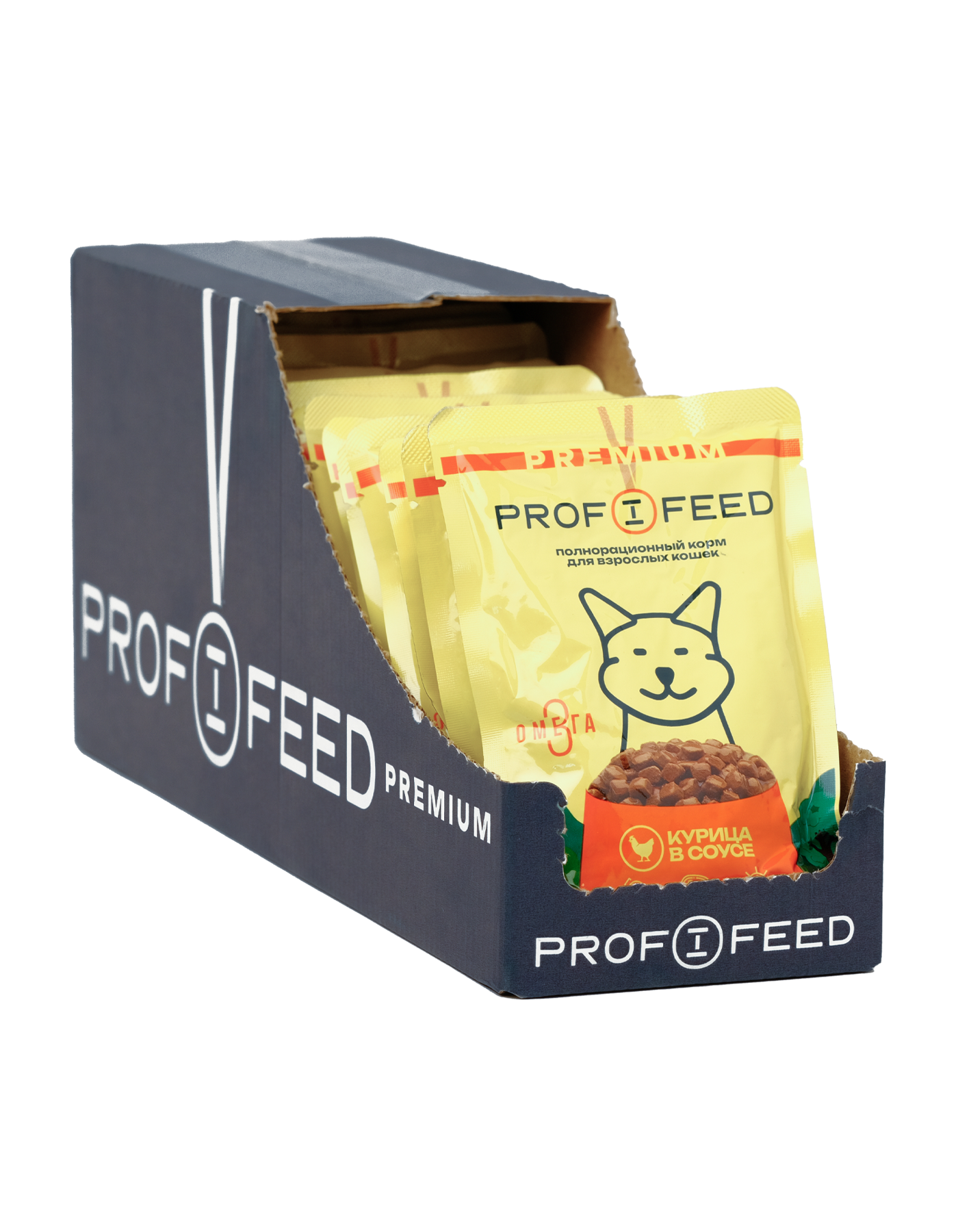 Корм для кошек Profifeed 2.1 кг курица - фото 1