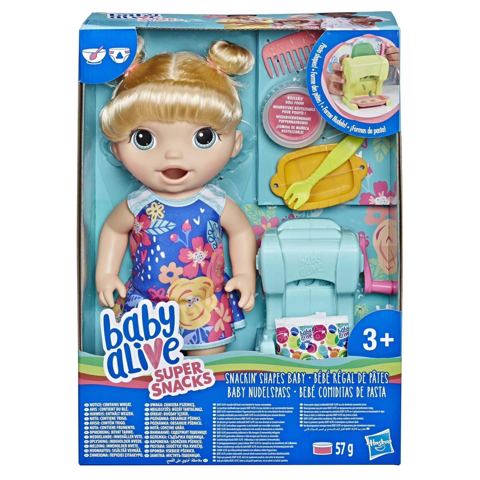 Набор игровой Baby Alive Малышка и макароны E3694ES0 купить по цене 199 ₽ в  интернет-магазине Детский мир