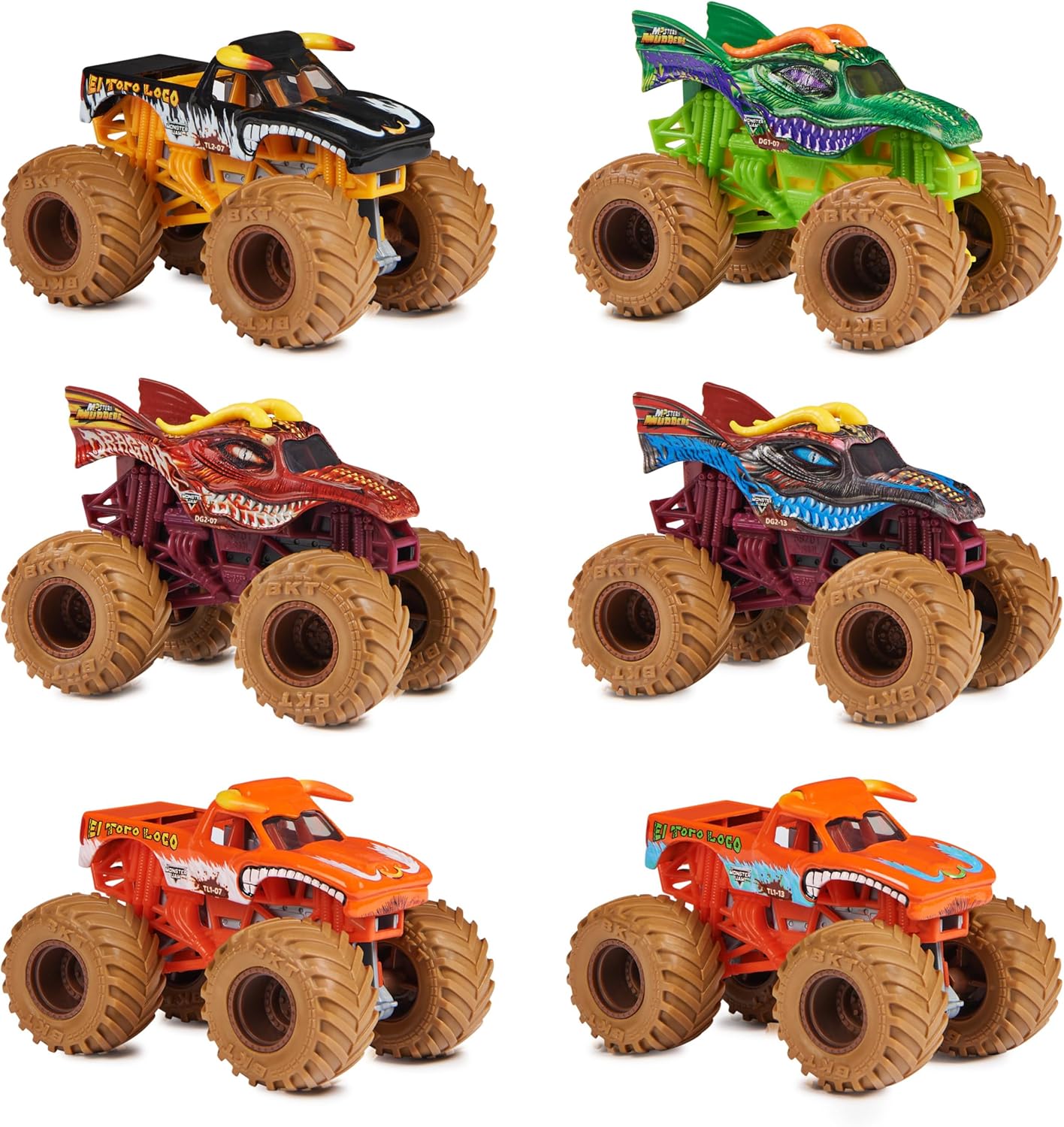 Монстр-трак Monster Jam 1:64 в ассортименте 6065345 - фото 1