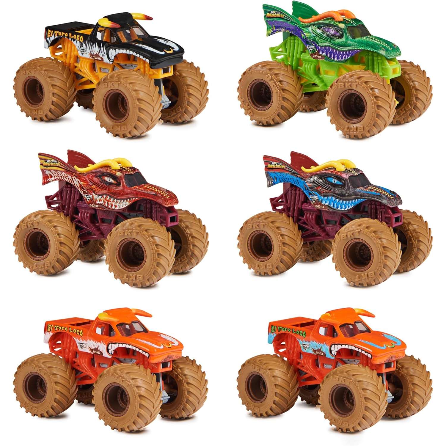 Монстр-трак Monster Jam 1:64 без механизмов в ассортименте 6065345 - фото 1