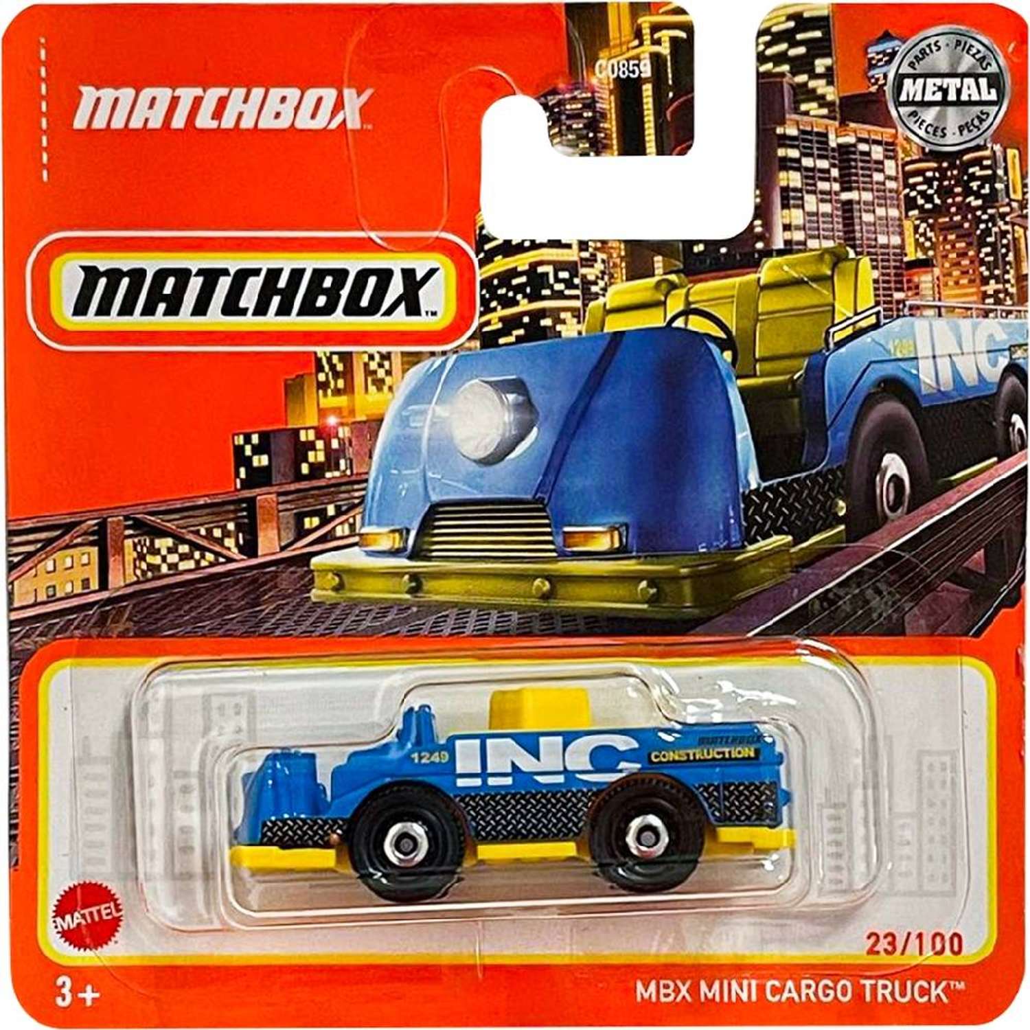 Машинка Matchbox MBX Mini Cargo Truck 60865 - фото 1
