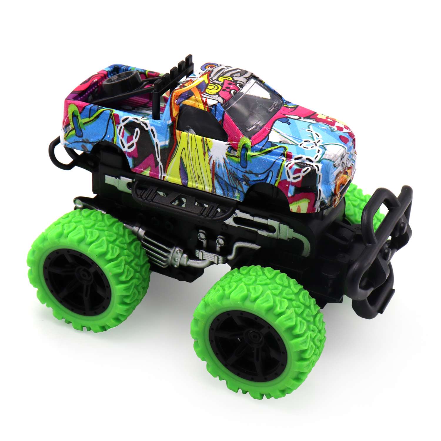 Машинка Funky Toys Пикап с зелеными колесами FT8487-2 FT8487-2 - фото 2