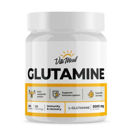 Аминокислота VitaMeal Глютамин без ароматизаторов 250 г