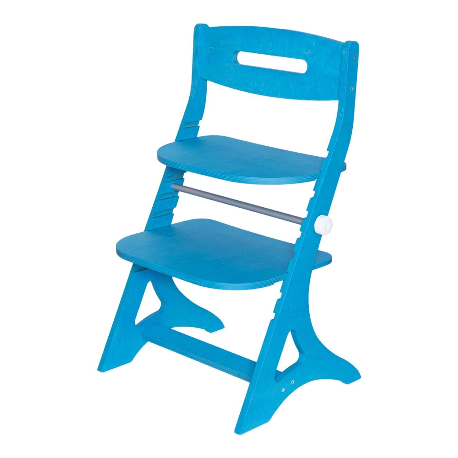 Растущий регулируемый стул INDSPACE детский Мультик Синий дерево - фото 2