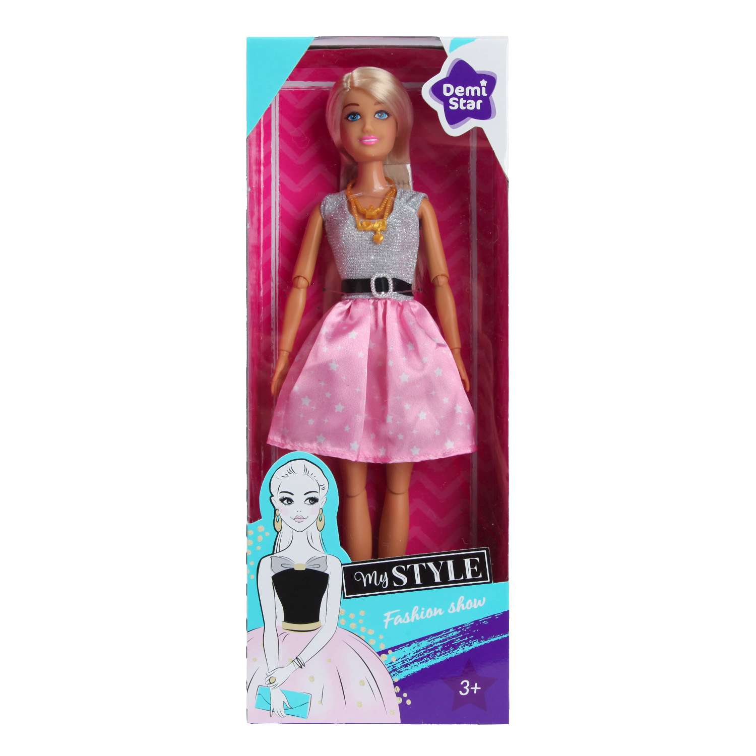 Кукла Demi Star в платье со звездами 99675 99675 - фото 6