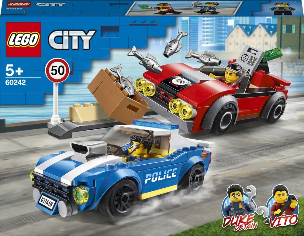 Конструктор LEGO City Police Арест на шоссе L-60242 - фото 1