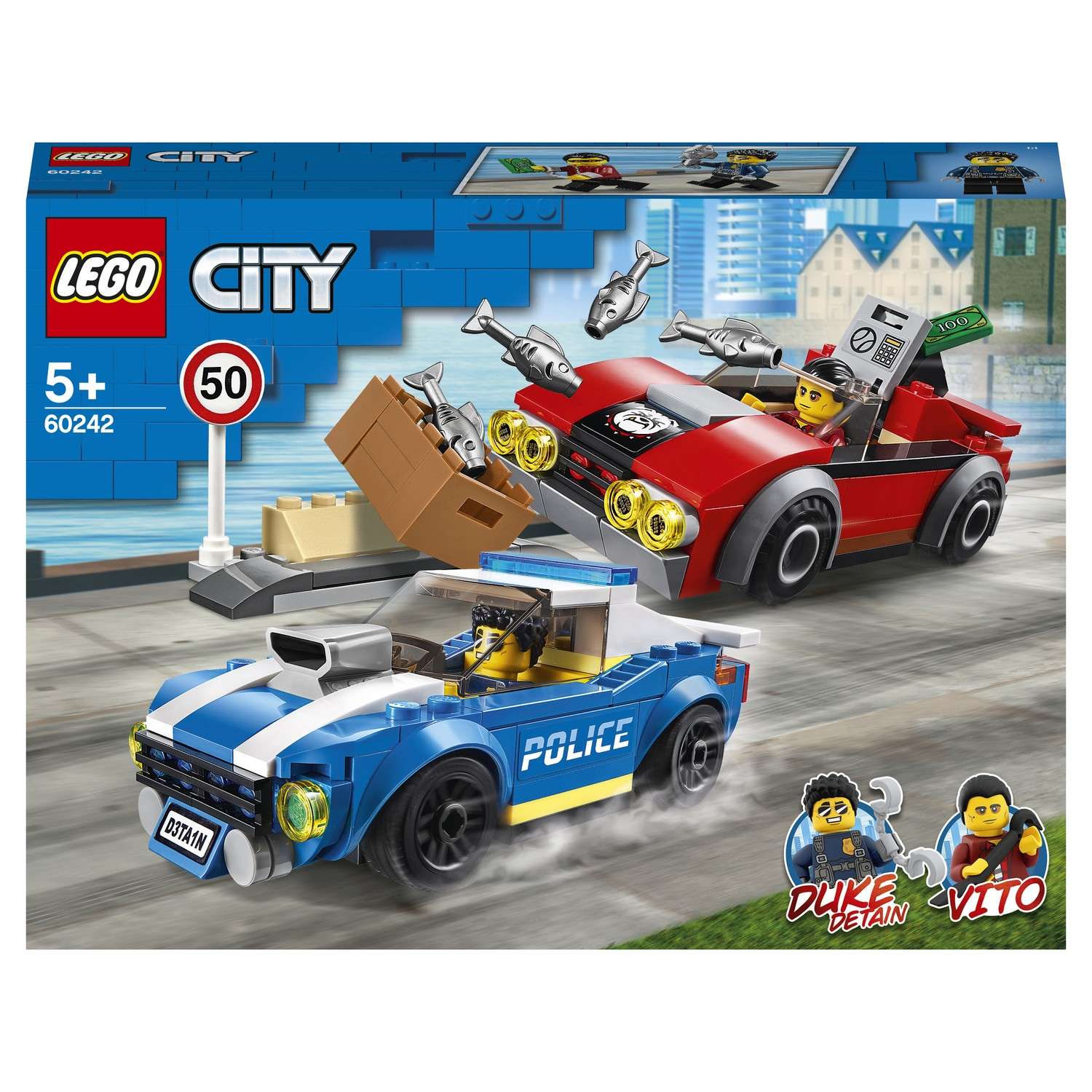 Конструктор LEGO City Police Арест на шоссе 60242 - фото 2