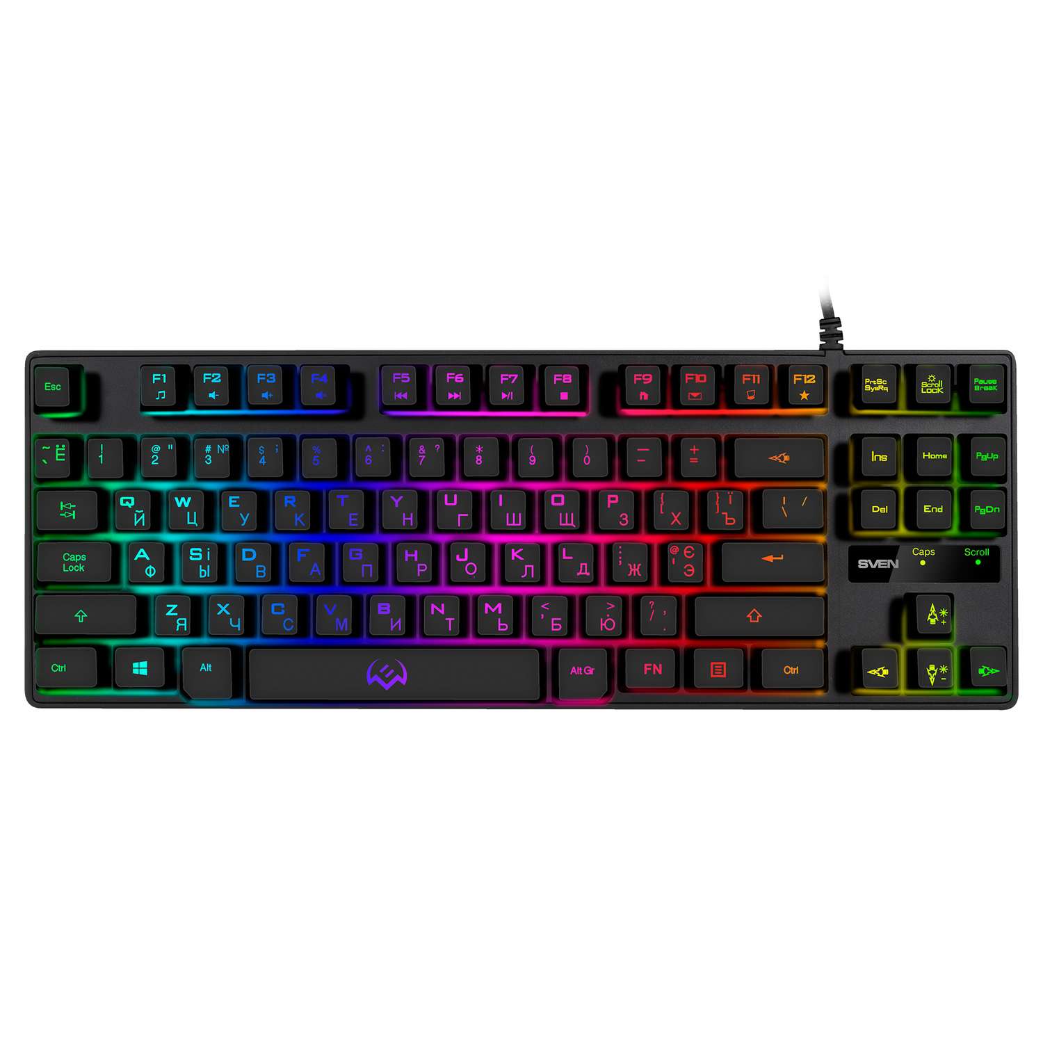 Игровая клавиатура SVEN KB-G7400 с подсветкой - фото 2
