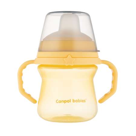 Поильник Canpol Babies First cup 150мл с 6месяцев Желтый