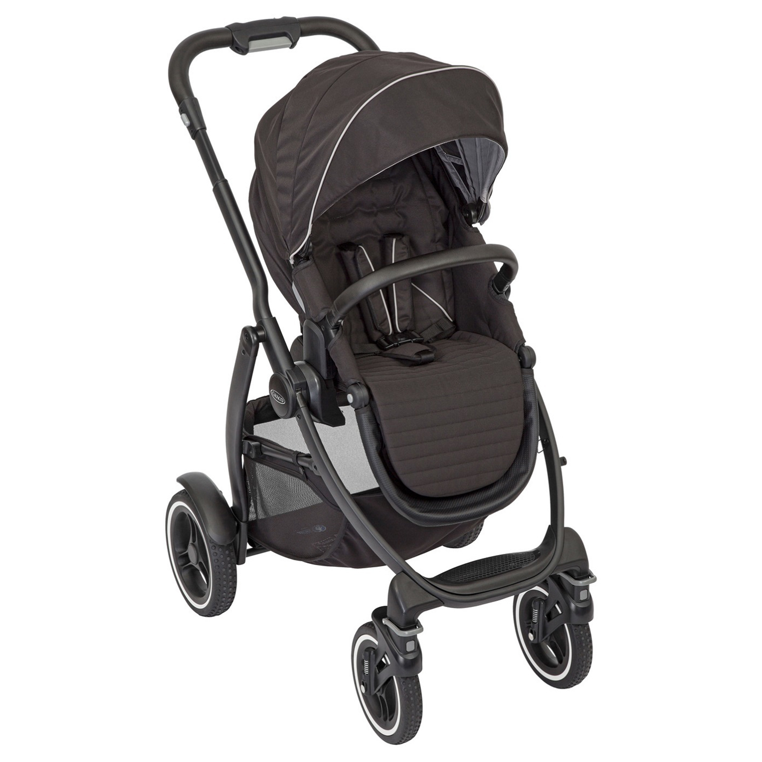 Коляска Graco Evo Xt Black 6CM999BLCEU - фото 2