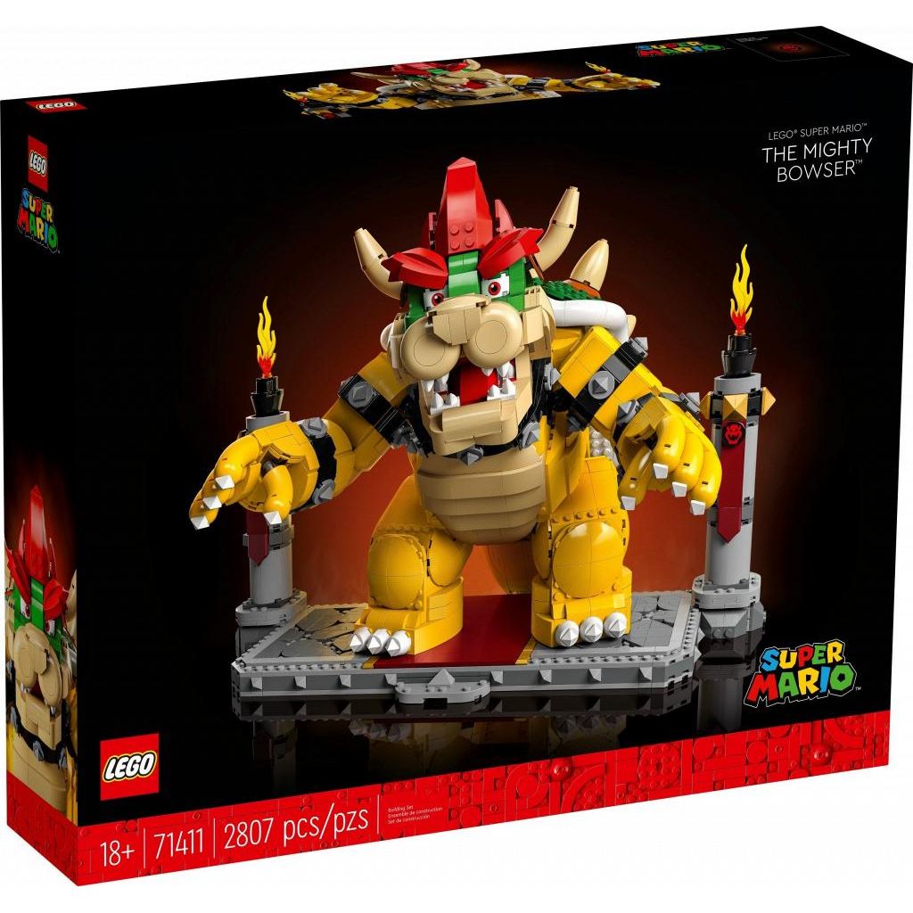 Конструктор LEGO Super Mario The Mighty Bowser 71411 купить по цене 14999 ₽  в интернет-магазине Детский мир