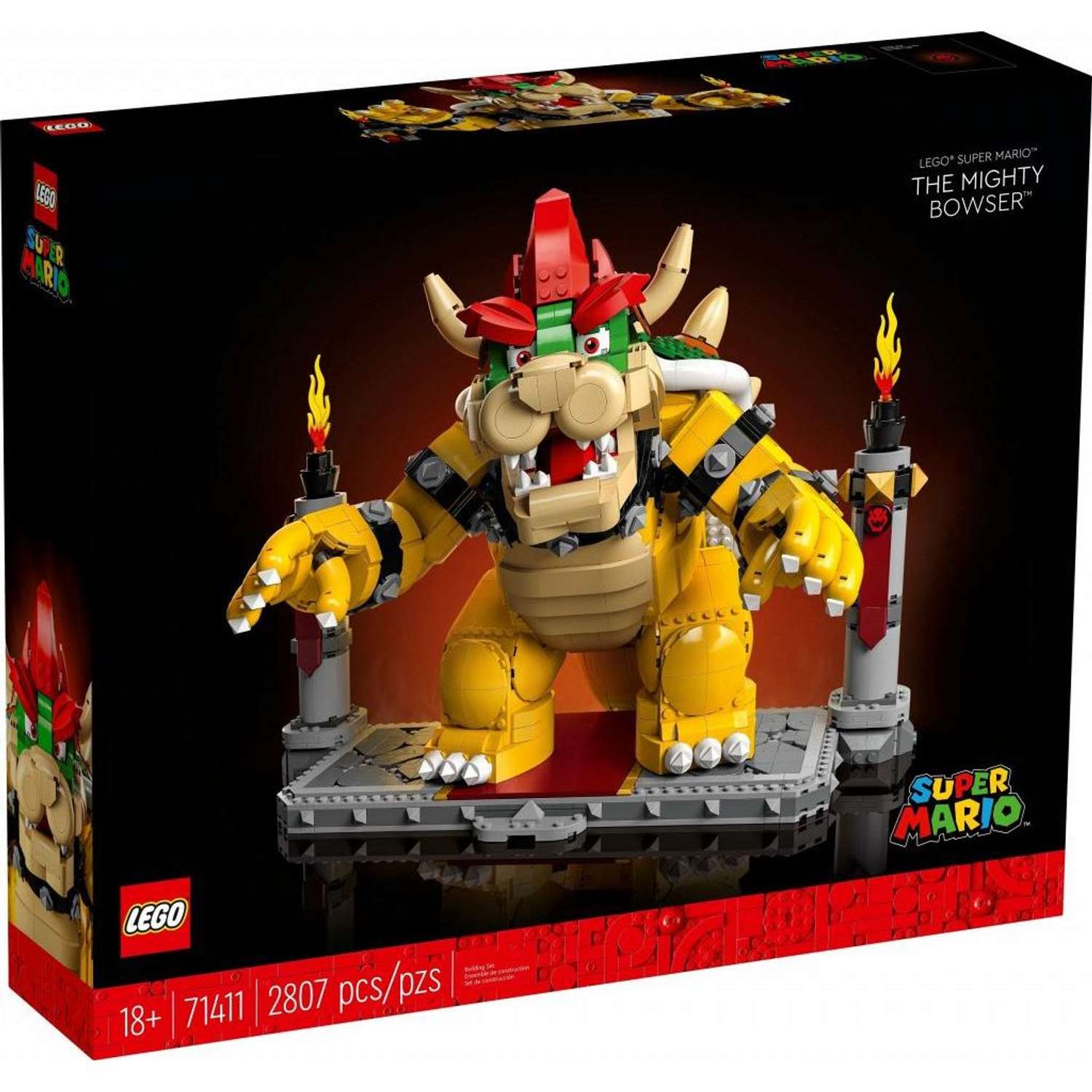 Конструктор LEGO Super Mario The Mighty Bowser 71411 - фото 1