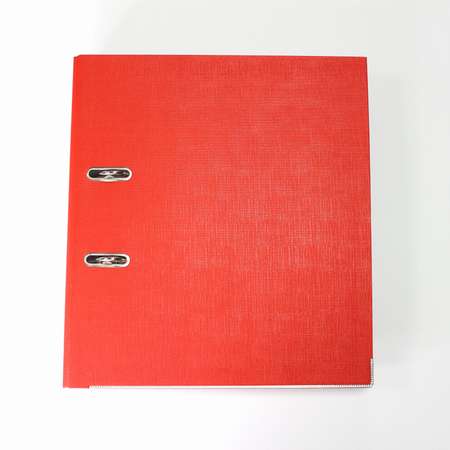Папка-регистратор Консул ПВХ 50 мм металлический уголок кармашек со сменной этикеткой Цвет корешка красный
