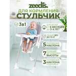 Стульчик для кормления ZEEDI'S ZEEDIS Mealty серый Q6