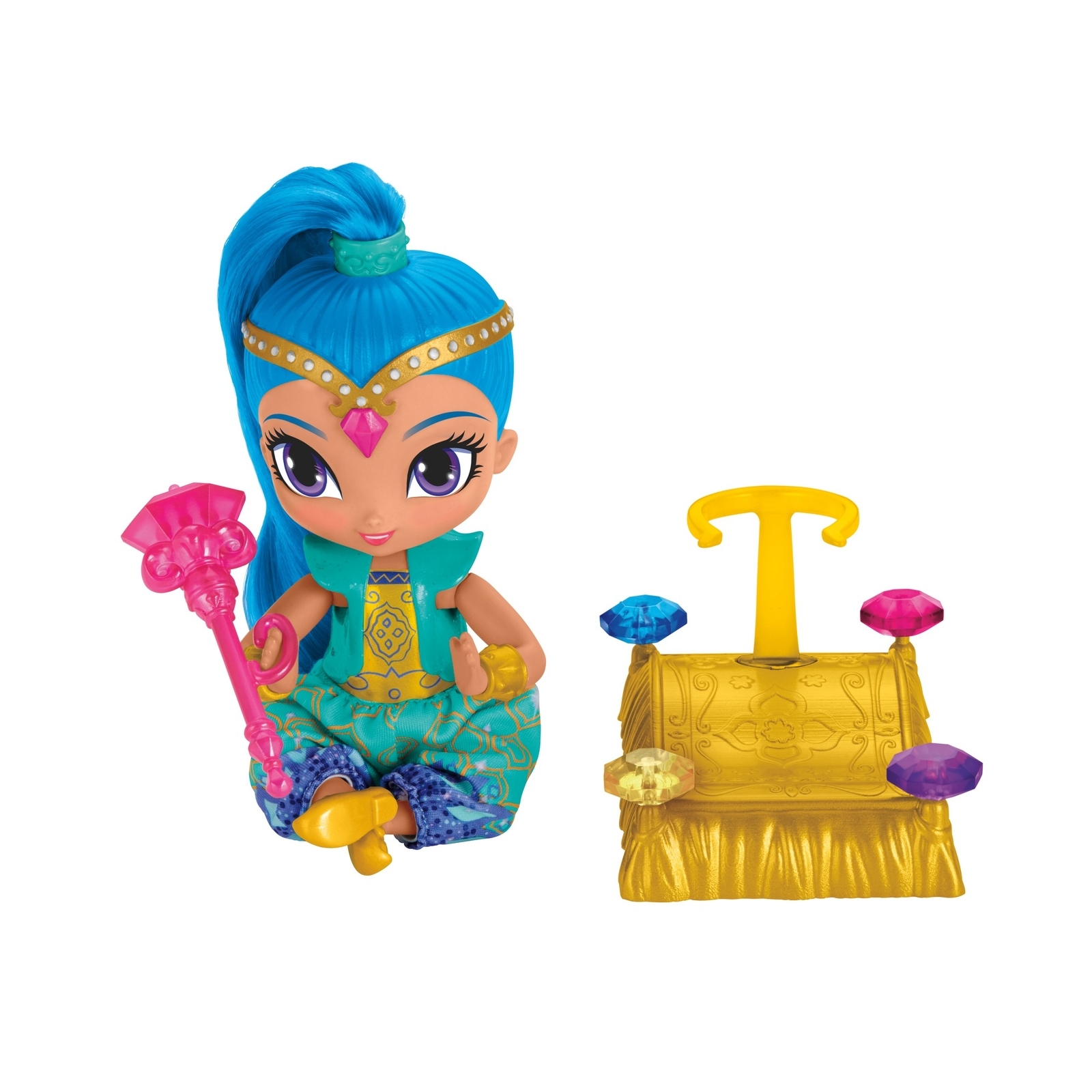 Фигурка Shimmer and Shine Джинн Шайн FHN30 FHN28 - фото 5