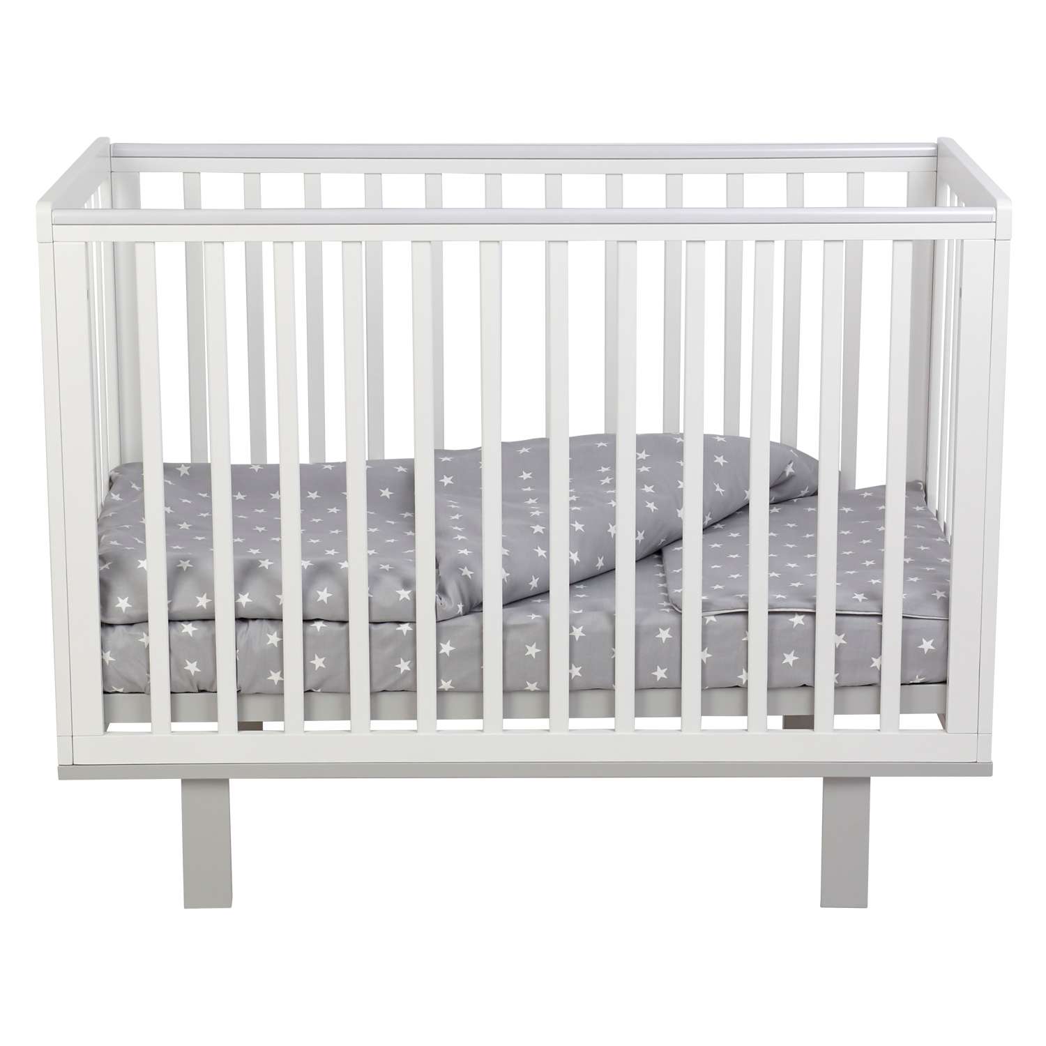 Adairs cot outlet grey