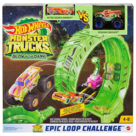 Трек Hot Wheels Мертвая петля с пусковой установкой