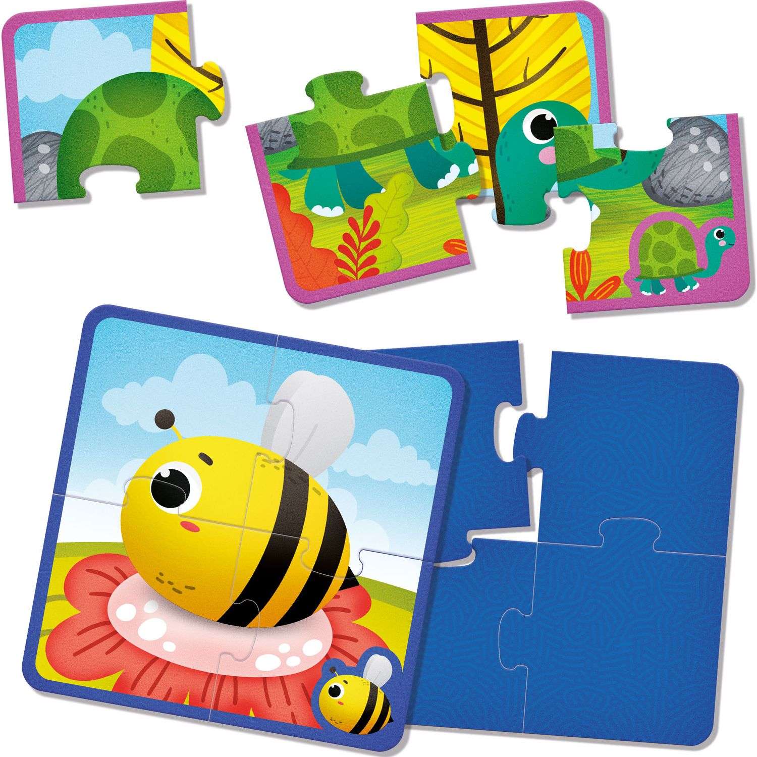 Игра развивающая Lisciani Montessori baby Touch puzzle R92680 - фото 8