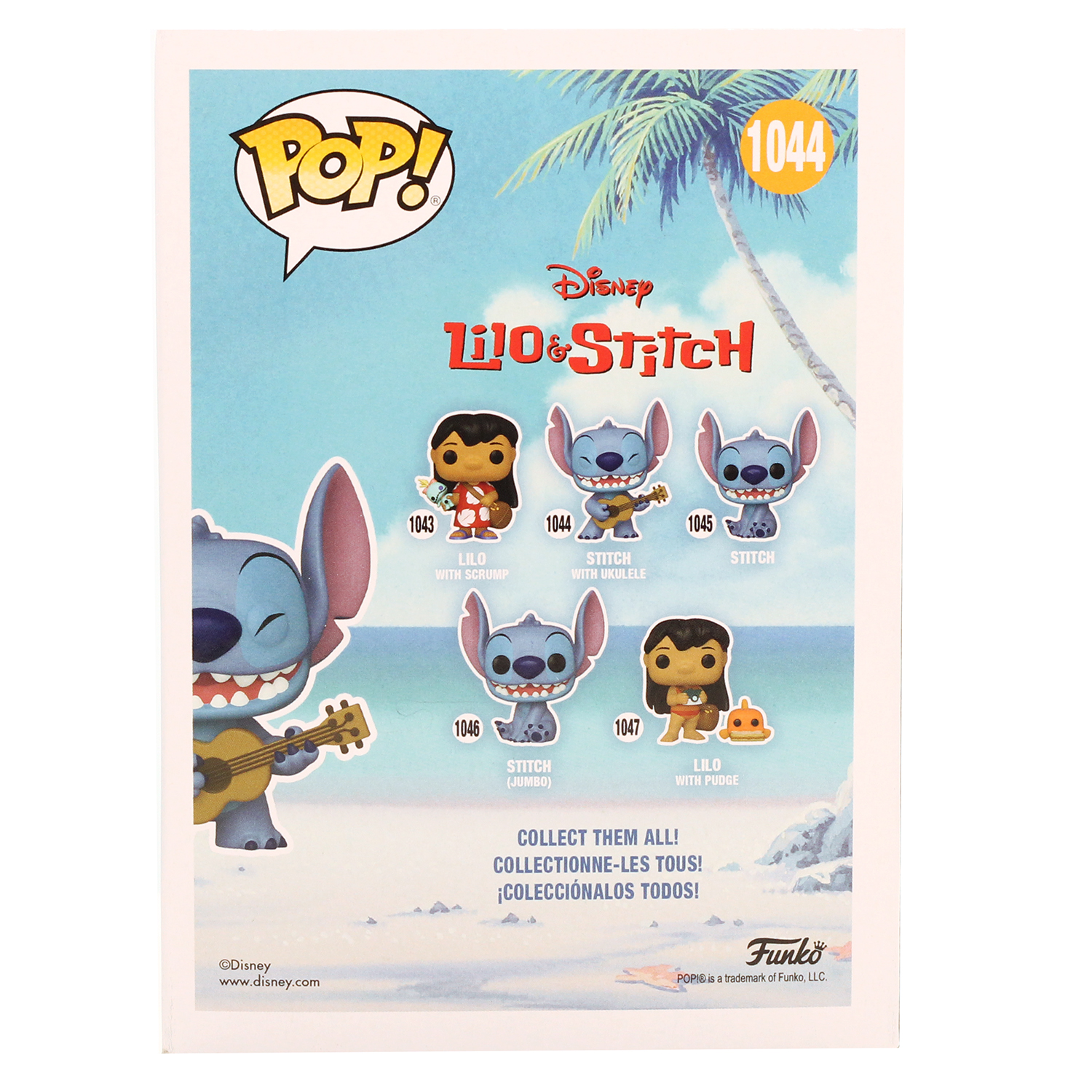 Фигурка Funko POP Lilo and Stitch Стич с гитарой 55615 - фото 3