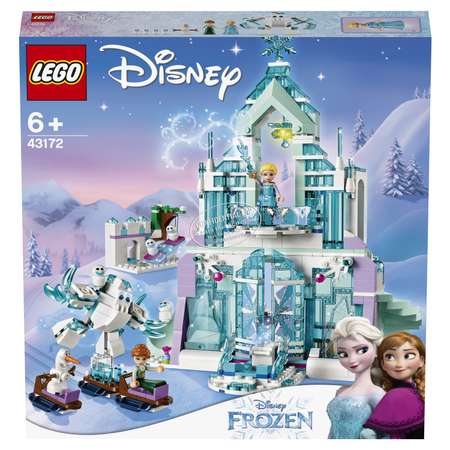 Конструктор LEGO Disney Princess Волшебный ледяной замок Эльзы блочный