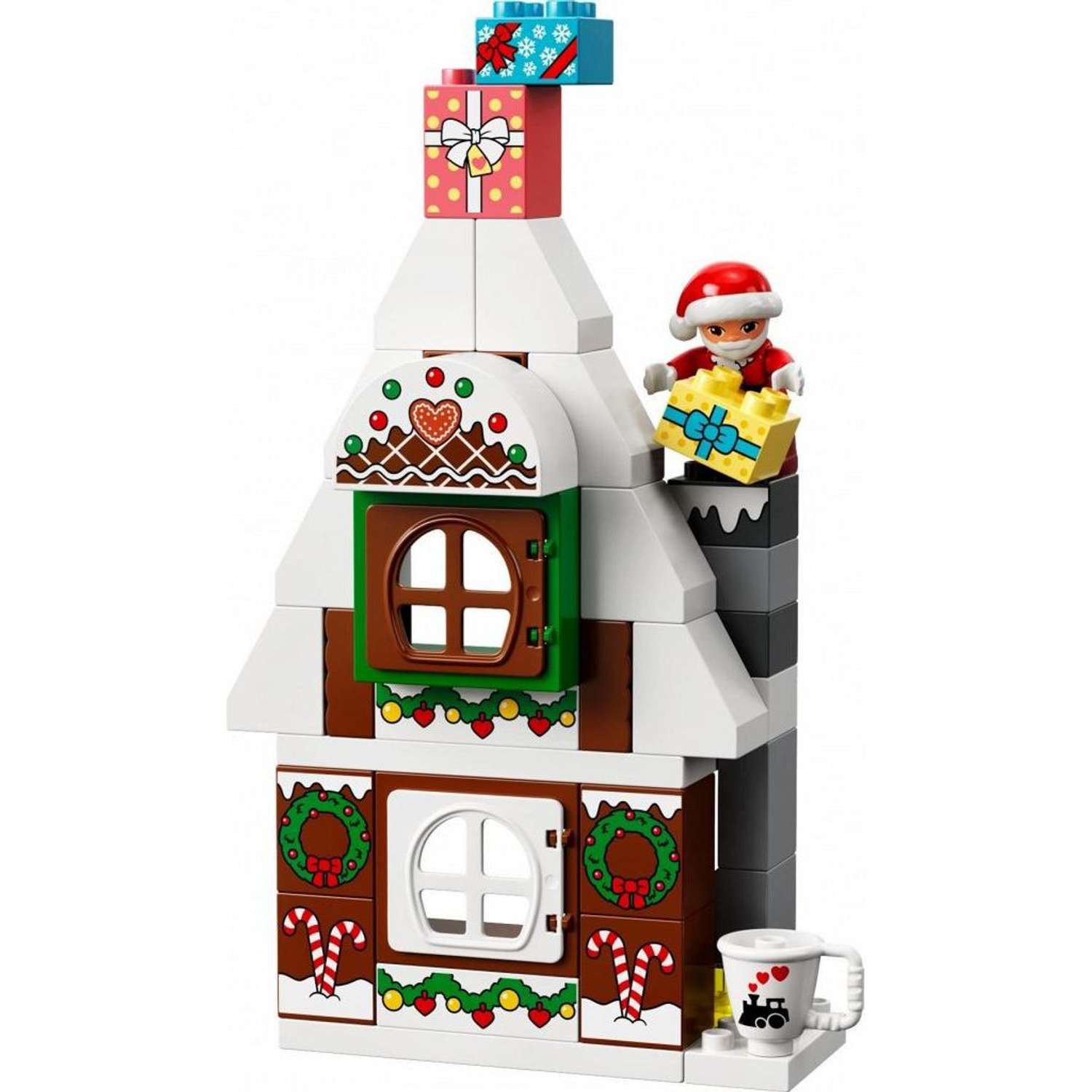 Конструктор LEGO DUPLO Santas Gingerbread House 10976 - фото 4