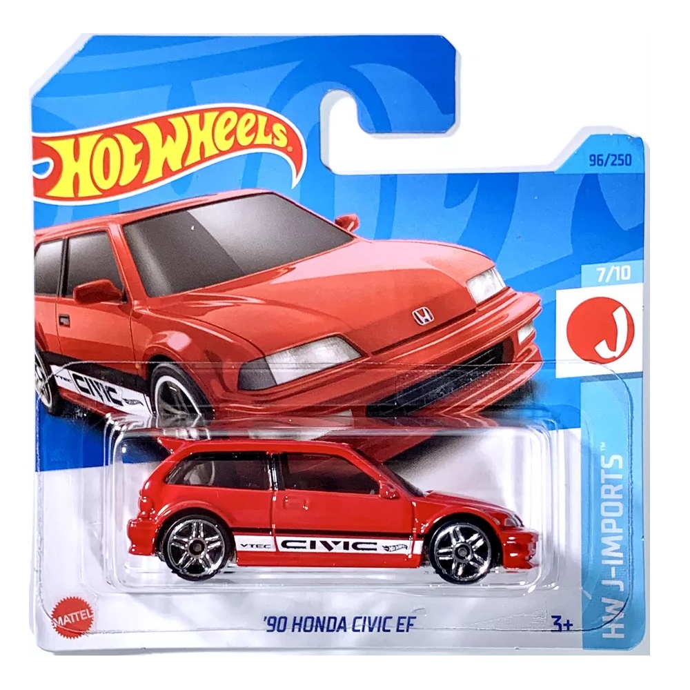 Автомобиль Hot Wheels Honda Civic EF 63439 - фото 2